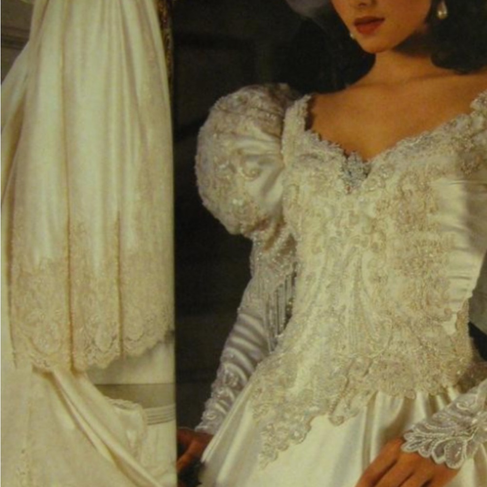 Vintage 1992 Wedding Dress